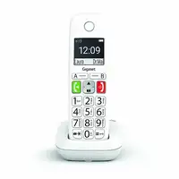 Gigaset E290 Teléfono DECT/analógico Identificador de llamadas Blanco Gigaset E290 Teléfono DECT/analógico Identificador de llamadas Blanco