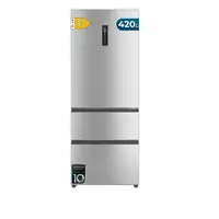 Frigoríficos сombis 420 L Acero inoxidable A01_EU01_110538 CECOTEC