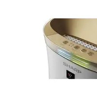 Sharp Home Appliances UA-PG50E-W purificador de aire 38 m² 52 dB 47 W Oro, Blanco