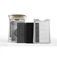 Sharp Home Appliances UA-PG50E-W purificador de aire 38 m² 52 dB 47 W Oro, Blanco