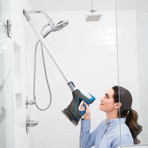 Bissell PowerFresh SlimSteam Fregona a vapor 1500 W Azul, Titanio