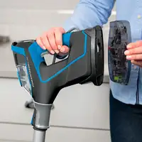 Bissell PowerFresh SlimSteam Fregona a vapor 1500 W Azul, Titanio