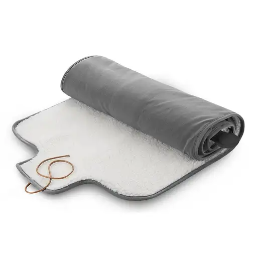 Medisana OL 800 Calientacamas eléctrico 10 W Gris, Blanco Algodón Medisana OL 800 Calientacamas eléctrico 10 W Gris, Blanco Algodón