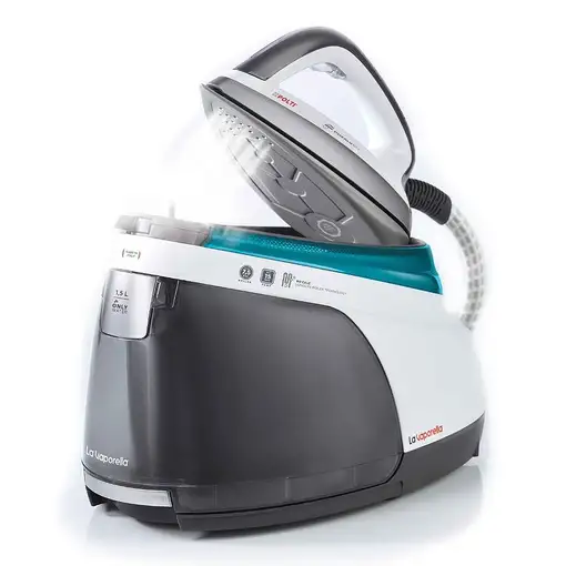 Polti La Vaporella XT100C 2350 W 1,5 L Suela de aluminio Gris, Turquesa, Blanco