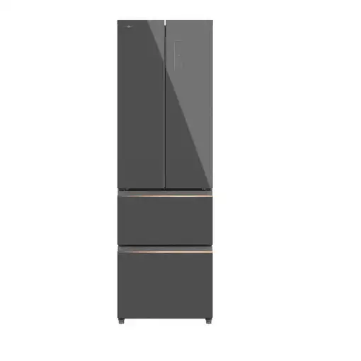 Cecotec Bolero CoolMarket Combi F2D 400 Grey nevera puerta lado a lado Independien