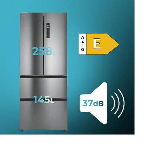 Frigoríficos сombis 403 L Gris A01_EU01_110536 CECOTEC