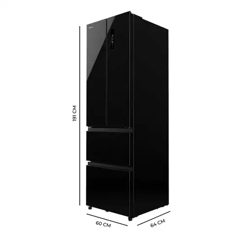 Cecotec Bolero CoolMarket Combi F2D 400 nevera puerta lado a lado Independiente 40