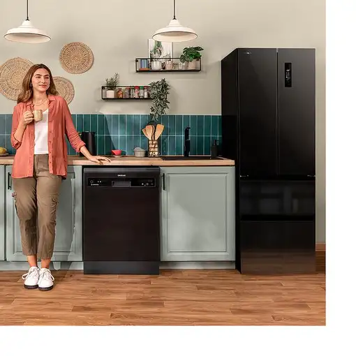 Cecotec Bolero CoolMarket Combi F2D 400 nevera puerta lado a lado Independiente 40