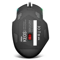 Krom Keos ratón Juego mano derecha USB tipo A Óptico 6400 DPI Krom Keos ratón Juego mano derecha USB tipo A Óptico 6400 DPI