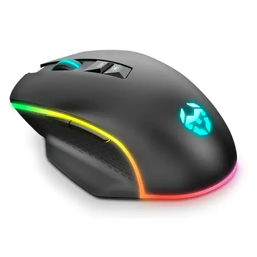 Krom Keos ratón Juego mano derecha USB tipo A Óptico 6400 DPI