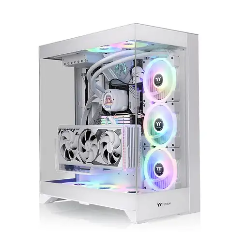 Thermaltake CTE E550 TG Midi Tower Blanco