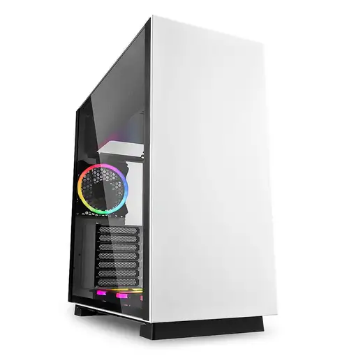 Sharkoon Pure Steel RGB Midi Tower Blanco