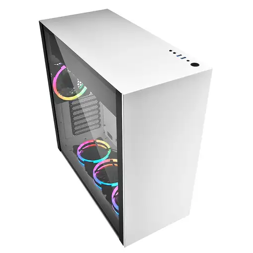 Sharkoon Pure Steel RGB Midi Tower Blanco