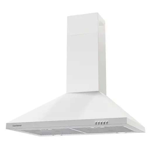 Corbero KURAMATHI760W campana De pared Blanco A 621,71 m³/h Corbero KURAMATHI760W campana De pared Blanco A 621,71 m³/h