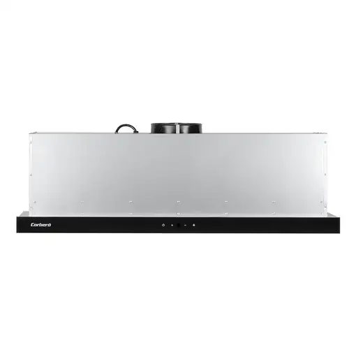 Corbero ANETO960X campana Telescópica o extraplana Negro, Acero inoxidable A 620,