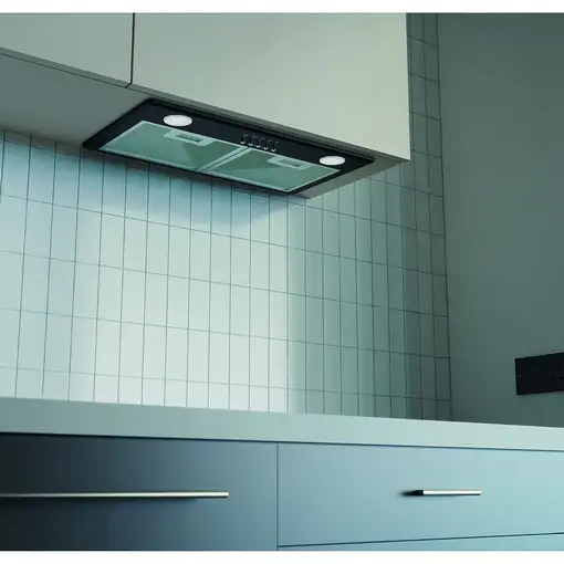 Edesa ECG-5811 BK Encastrada Negro C 645 m³/h