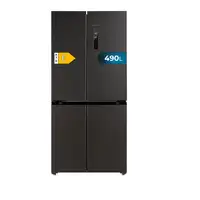 Cecotec Bolero CoolMarket 4D 490 Dark E nevera puerta lado a lado Independiente