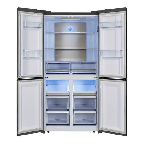 Cecotec Bolero CoolMarket 4D 490 Dark E nevera puerta lado a lado Independiente