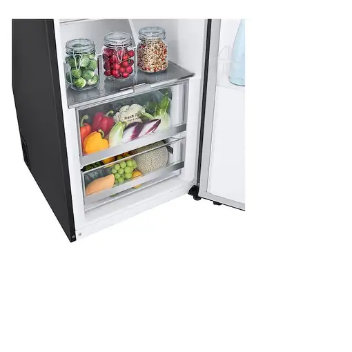 LG GLM71MCCSX frigorífico Independiente 386 L Negro