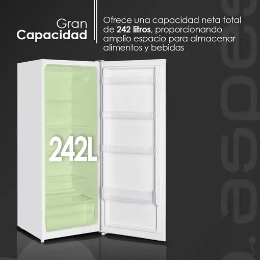 Aspes AR145501E frigorífico Independiente 242 L Blanco