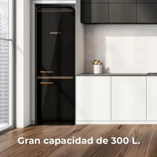 Frigoríficos сombis Independiente 300 L Negro 02758 CECOTEC