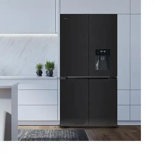 Cecotec Bolero CoolMarket 4D 564 nevera puerta lado a lado Independiente 563 L Neg