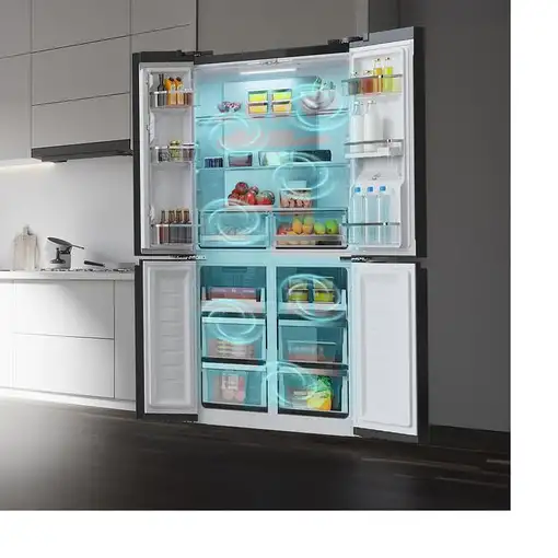 Cecotec Bolero CoolMarket 4D 564 nevera puerta lado a lado Independiente 563 L Neg