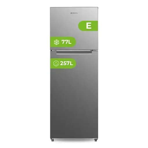 Frigoríficos dos puertas Independiente 334 L Acero inoxidable AF17601ENFX ASPES
