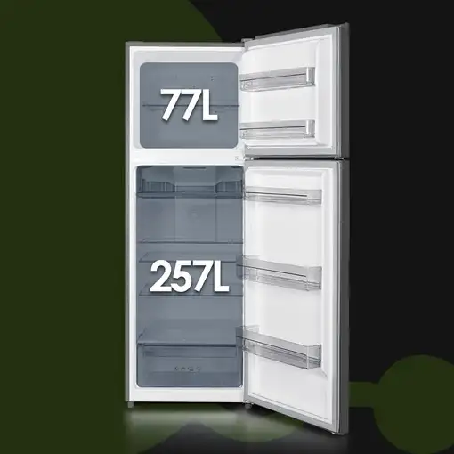 Frigoríficos dos puertas Independiente 334 L Acero inoxidable AF17601ENFX ASPES