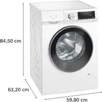 Lavadora carga frontal 10 kg 1400 RPM Blanco WG54G2Z1ES SIEMENS