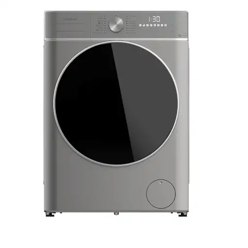 Lavadora carga frontal 9 kg 1400 RPM Acero 02767 CECOTEC