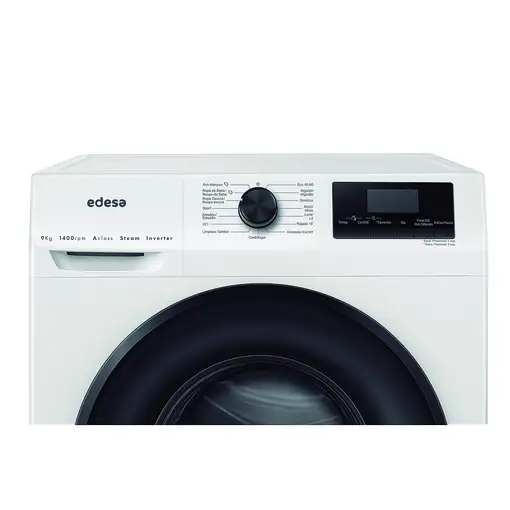 Lavadora carga frontal 9 kg 1400 RPM Blanco 925270572 EDESA