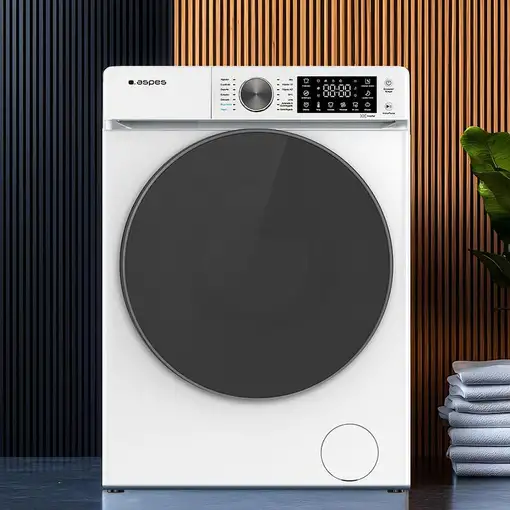 Lavadora carga frontal 12 kg 1400 RPM Blanco AL12400CIDVB ASPES