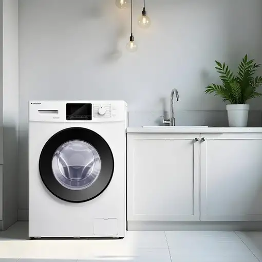 Lavadora carga frontal 9 kg 1400 RPM Blanco AL9403AIDV ASPES