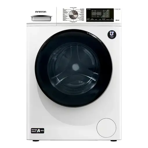 Lavadora carga frontal 10 kg 1400 RPM Blanco WM-S14BAL INFINITON Lavadora carga frontal 10 kg 1400 RPM Blanco WM-S14BAL INFINITON