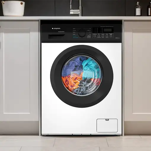 Lavadora carga frontal 8 kg 1200 RPM Blanco AL8201AIDVB ASPES