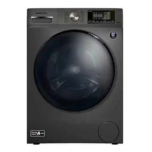 Lavadora carga frontal 10 kg 1400 RPM Negro WM-S14DAN INFINITON