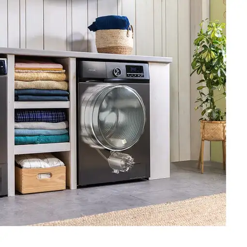 Lavadora carga frontal 12 kg 1400 RPM Gris A01_EU01_100638 CECOTEC