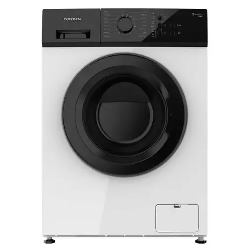 Lavadora carga frontal 6 kg 1000 RPM Negro A01_EU01_107153 CECOTEC