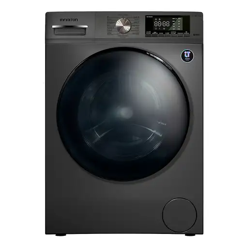 Lavadora carga frontal 9 kg 1400 RPM Negro WM-S94ADX INFINITON Lavadora carga frontal 9 kg 1400 RPM Negro WM-S94ADX INFINITON