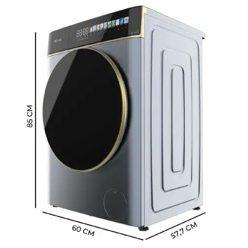 Lavadora carga frontal 10 kg 1400 RPM Azul 01300 CECOTEC