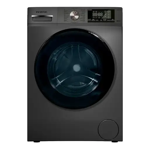 Lavadora carga frontal 8 kg 1400 RPM Negro WM-S84ADX INFINITON Lavadora carga frontal 8 kg 1400 RPM Negro WM-S84ADX INFINITON