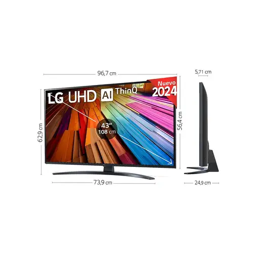 LG UHD UT81 165,1 cm (65\) 4K Ultra HD Smart TV Wifi Negro