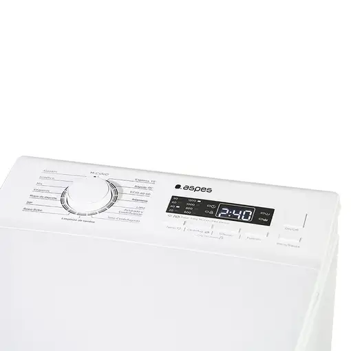 Lavadora carga superior 6 kg 1200 RPM Blanco ALCS6200D ASPES