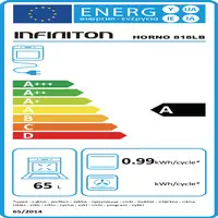 Horno 70 L Blanco 0000091604 INFINITON Horno 70 L Blanco 0000091604 INFINITON