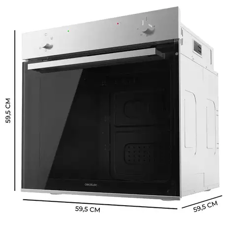 Horno 77 L Negro 04720 CECOTEC