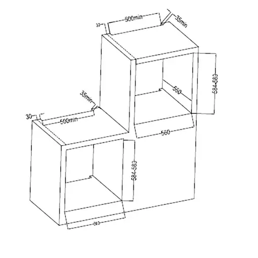 Horno 77 L Negro 04720 CECOTEC