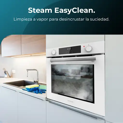 Cecotec Horno Multifunción Bolero Hexa M226000 Glass White A