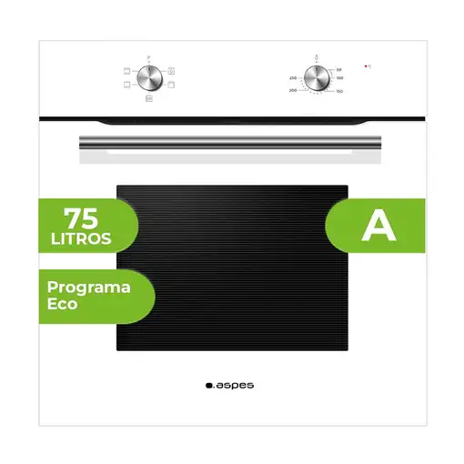Horno 75 L Blanco AH4701EB ASPES
