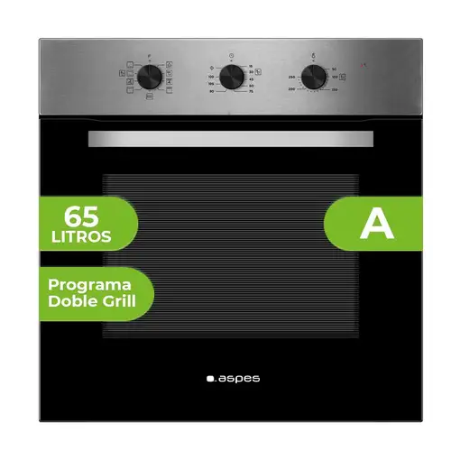 Horno 65 L Acero inoxidable AHM86500X ASPES